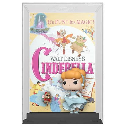 Funko Pop ! Movie Posters - Disney: 100Th Anniversary (12) Cindarella With Jaq