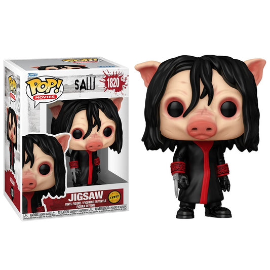 Funko Pop ! Movies Saw L'Enigmista - (1820) Jigsaw Chase - Vinyl Figure 9cm