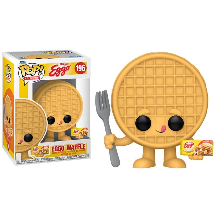 Funko Pop ! Ad Icons Kellogs - (196) Eggo Waffle Vinyl Figure 9Cm Disponibile
