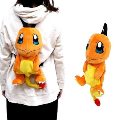 Peluche Zaino Pokemon Charmander 36Cm Pupazzo Giocattolo Toys Puppet