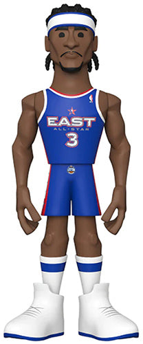 Funko Gold Nba Legend - Allen Iverson Chase Premium 76Ers Figure Collezione 13Cm