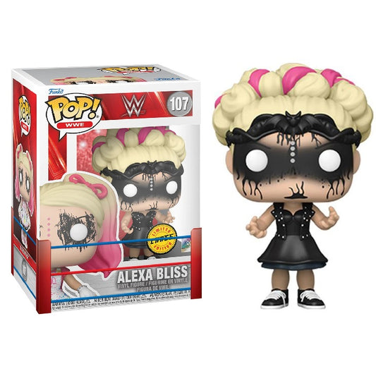 Funko Pop ! Wwe - Alexa Bliss Chase 107 (Wm37) Statuetta Wrestling Da Collezione