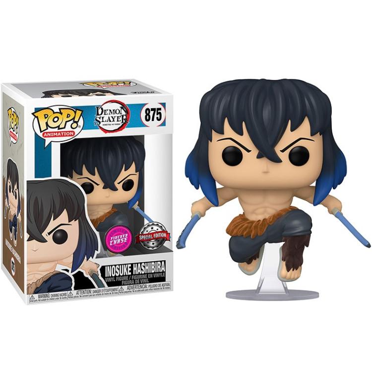 Funko Pop ! Animation Demon Slayer - (875) Inosuke Hashibira (Chase) Special 9cm