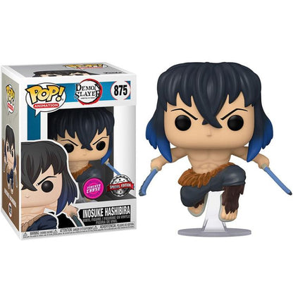 Funko Pop ! Animation Demon Slayer - (875) Inosuke Hashibira (Chase) Special 9cm