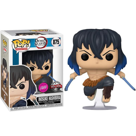 Funko Pop ! Animation Demon Slayer - (875) Inosuke Hashibira (Chase) Special 9cm