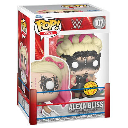 Funko Pop ! Wwe - Alexa Bliss Chase 107 (Wm37) Statuetta Wrestling Da Collezione