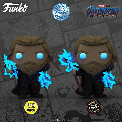 Funko Pop ! Marvel - Avengers Endgame (1117) Thor (Chase) Special Edition Gitd