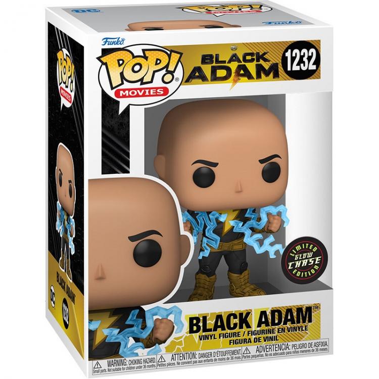 Funko Pop ! Movies Black Adam - Black Adam (1232) Glow Chase Limited Edition