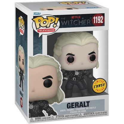 Funko Pop ! Television Netflix The Witcher - Geralt (1192) Chase Limited Edition