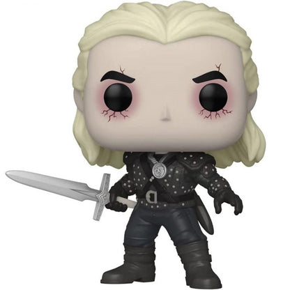 Funko Pop ! Television Netflix The Witcher - Geralt (1192) Chase Limited Edition