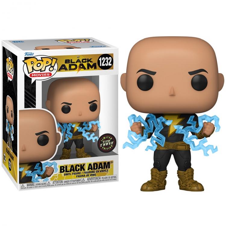 Funko Pop ! Movies Black Adam - Black Adam (1232) Glow Chase Limited Edition