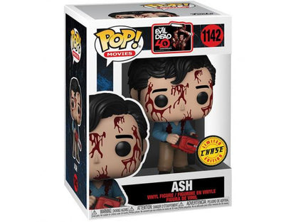 Funko Pop ! Movies The Evil Dead 40Th - Ash (1142) Chase Vinyl Figure Horror 9Cm