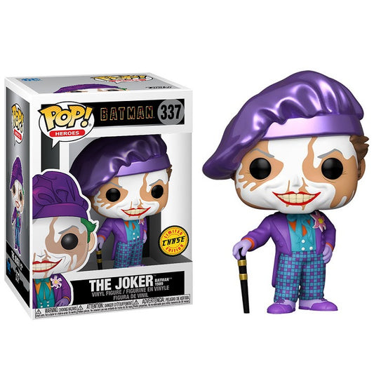 Funko Pop ! Heroes Batman 1989 - The Joker Chase (337) Figure 9Cm Jack Nicholson
