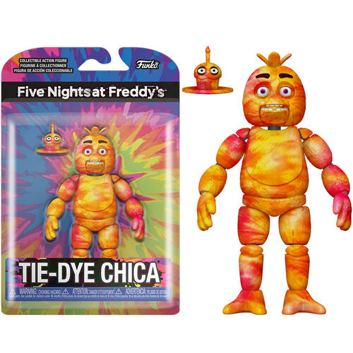 Funko Pop Five Nights At Freddy'S - Tie Dye Chica 13 Cm Rosso Giallo Figure Pvc