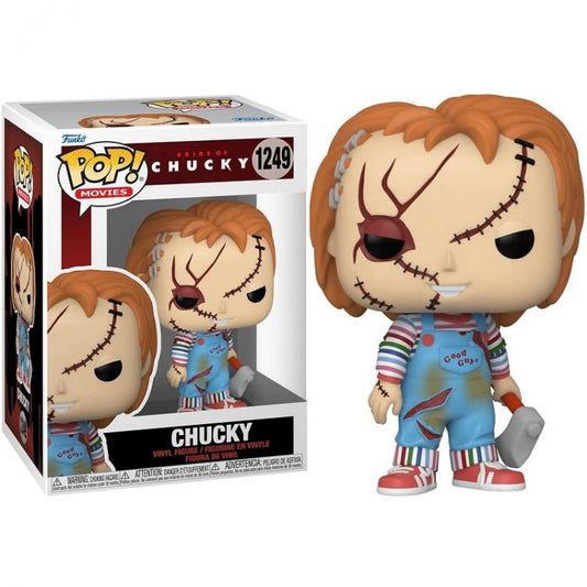 Funko Pop ! Movies Bride Of Chucky (1249) Chucky Horror Figure Bambola Assassina