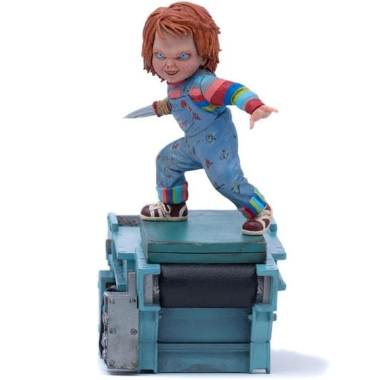 Iron Studios - Child'S Play 2 (Chucky) Art 1/10 Statua 15Cm La Bambola Assassina
