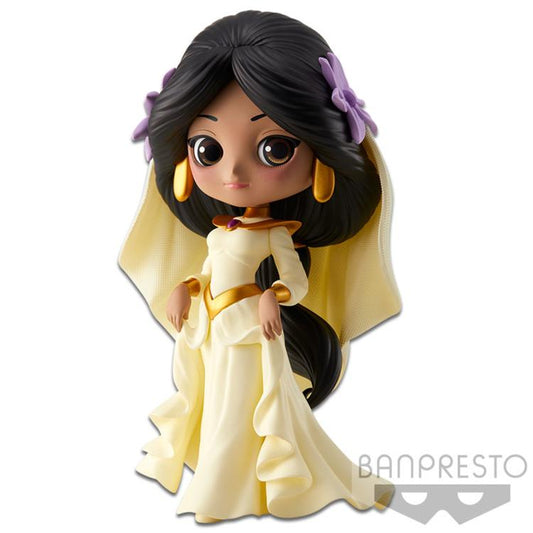 BANPRESTO Q POSKET DISNEY ALADDIN JASMINE STATUETTA BANDAI ACTION FIGURE 14CM
