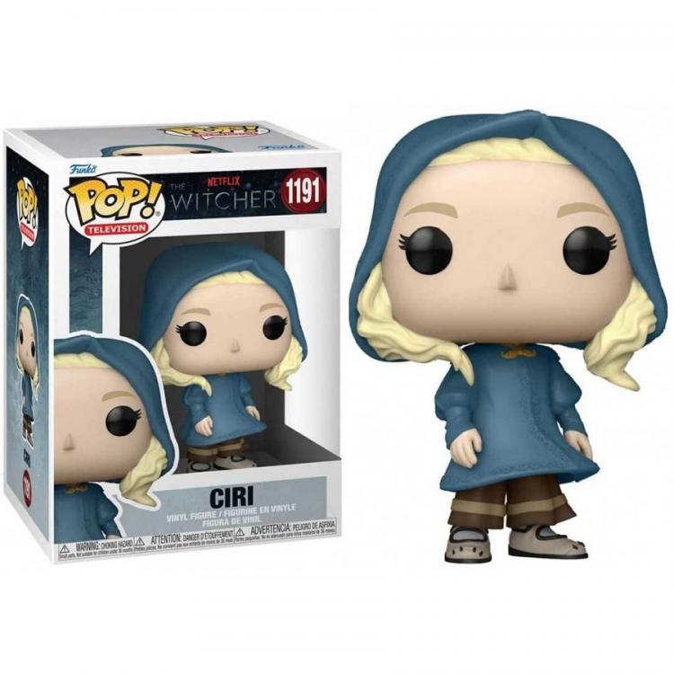 Funko Pop ! Tv Netflix The Witcher S1 - (1191) Ciri Vinyl Figure 9Cm In Stock