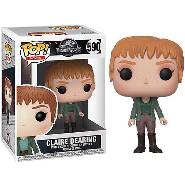 Funko Pop ! Movis Jurassic World 2 - Claire Dearing (590) Park Girl Vinyl Figure