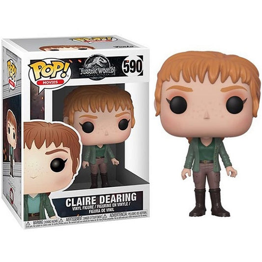 Funko Pop ! Movis Jurassic World 2 - Claire Dearing (590) Park Girl Vinyl Figure