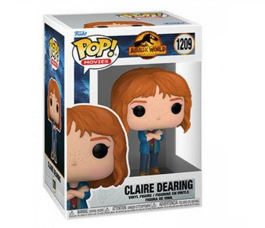 Funko Pop ! Movies Jurassic World Dominion - Claire Dearing (1209) Vinyl Figure