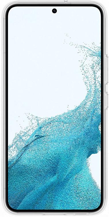 Samsung Silicone Cover Galaxy S22+ Cellulare Custodia Morbida Trasparente 5G