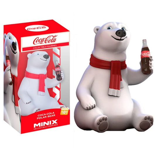 Minix - Coca Cola Orso Polare - (101) Polar Bear Figure Statuetta 12cm