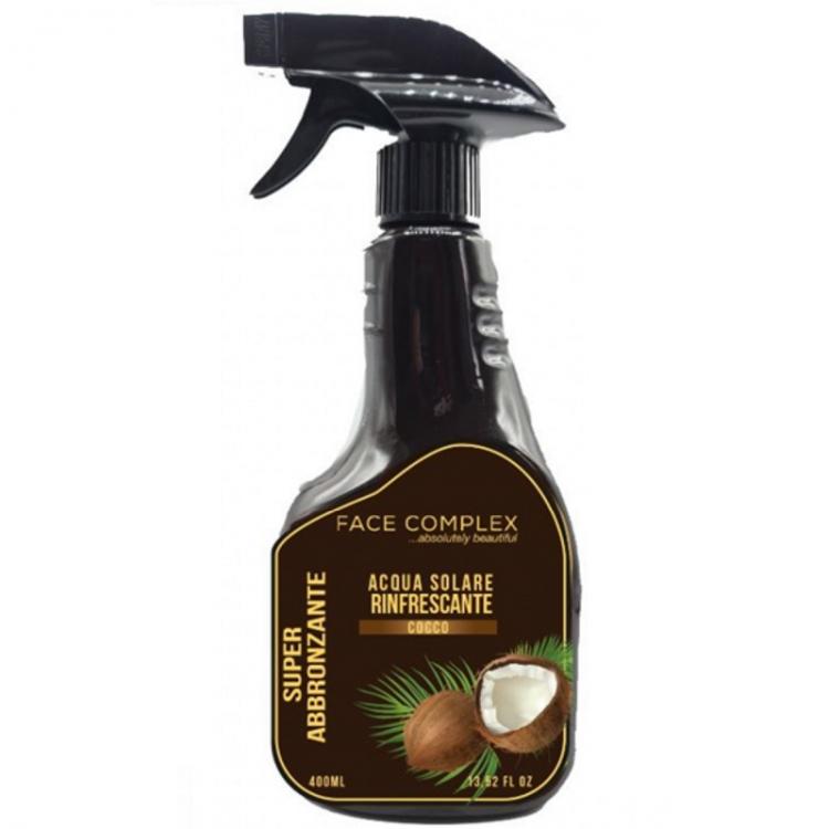Face Complex Acqua Solare Cocco Abbronzante Profumato Spray Viso Gambe Corpo