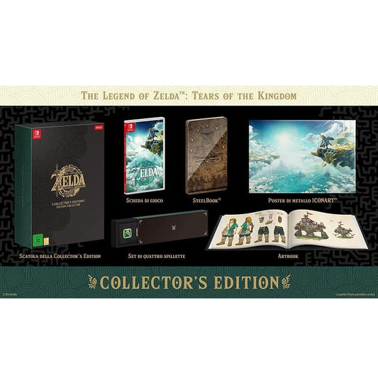 The Legend Of Zelda: Tears Of The Kingdom "Collector'S Edition" Nintendo Switch