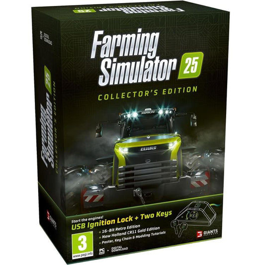 Farming Simulator 25 "Collector'S Edition" (Pc) Videogioco Dvd Pal Italiano