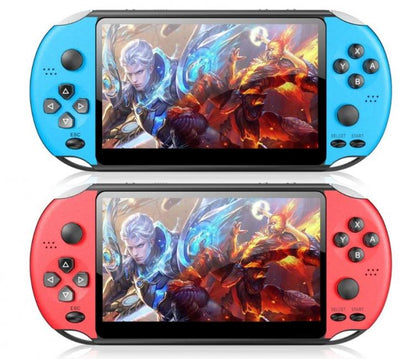 CONSOLE PORTATILE 16GB STATION DISPLAY 7" POLLICI 32 BIT GIOCHI VIDEOGIOCO MP5