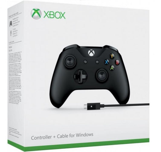 CONTROLLER WIRELESS XBOX ONE - XBOX ONE S - NERO PC MICROSOFT NUOVO SENZA FILI
