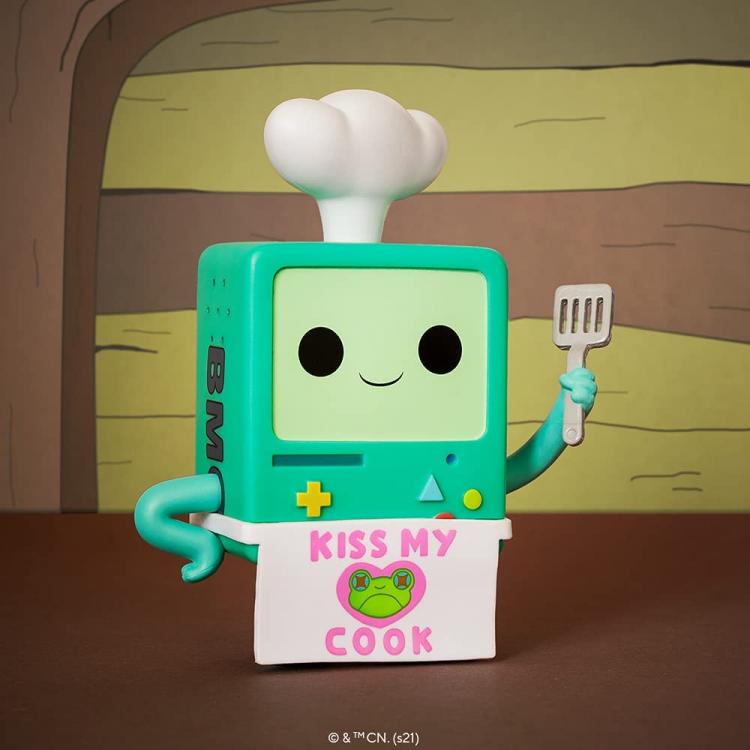 Funko Pop ! Animation Adventure Time Cn - Bmo (1073) Kiss My Cook Vinyl Figur
