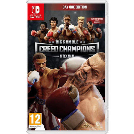 BIG RUMBLE BOXING CREED CHAMPIONS NINTENDO SWITCH  DAY ONE EDITION VIDEOGIOCO IT