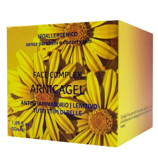 Face Complex Crema Arnica Gel 50ml Arnicagel Antinfiammatorio Lenitivo
