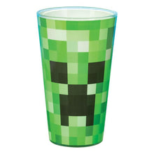 Paladone Bicchiere Vetro Minecraft "Creeper Glass" Tazza Gioco Senza Manico Vaso