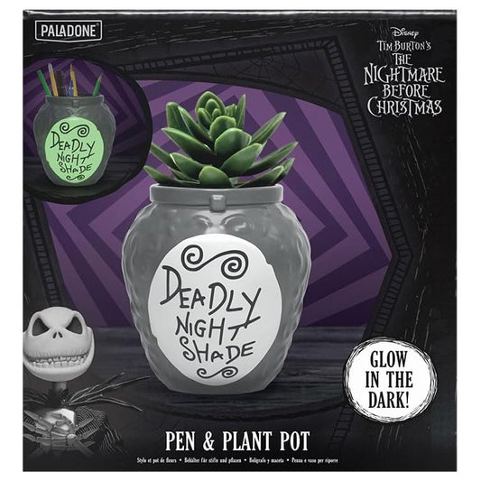 Paladone Portapenne E Vaso Per Piante (The Nightmare Before Christmas) Glow Dark