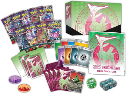 Pokemon Set Allenatore Fuoriclasse Scarlatto & Violetto Cronoforze Fogliaferrea