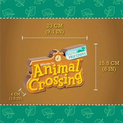 Paladone Lampada Animal Crossing Logo Light Led Luce Illuminazione Tavolo Parete