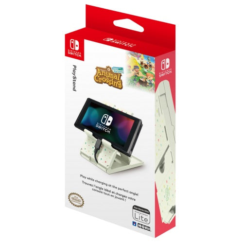 Hori Play Stand (Animal Crossing) Base Di Appoggio Supporto Nintendo Switch/Lite