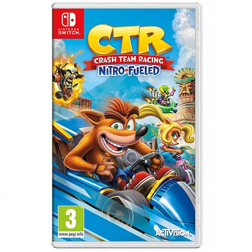 CRASH TEAM RACING NITRO-FUELED NINTENDO SWITCH GIOCO ITALIANO CTR BANDICOOT KART