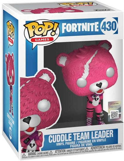 Funko Pop ! Games Fortnite Cuddle Team Leader (430) Vinyl Figure Da Collezione