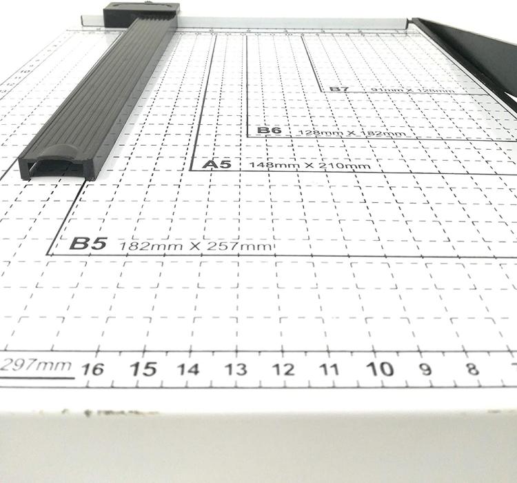 Taglierina A Leva Cutter Taglia Carta Fogli A4 A5 B5 Ghigliottina Professionale