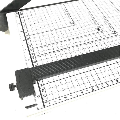 Taglierina A Leva Cutter Taglia Carta Fogli A4 A5 B5 Ghigliottina Professionale