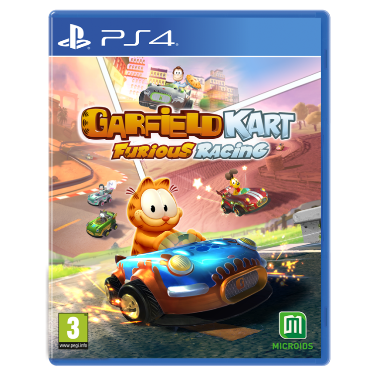 Garfield Kart Furious Racing Ps4 Videogioco Italiano Nuovo Play Station 4