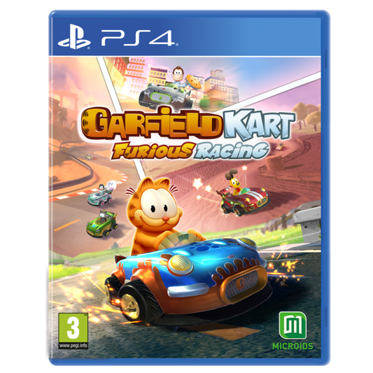 Garfield Kart Furious Racing Ps4 Videogioco Italiano Nuovo Play Station 4