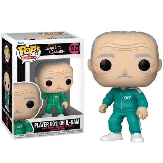 Funko Pop ! Television Squid Game - (1225) Player 001 Oh Il-Nam Figure 9Cm Old