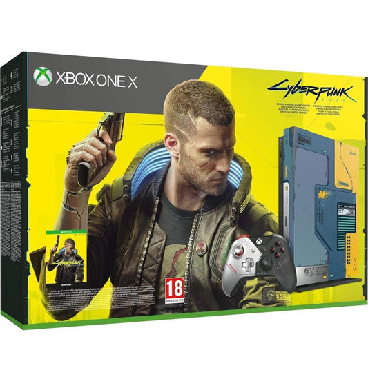 Microsoft Xbox One X Limited Edition Cyberpunk 2077 1Tb Controller Wireless