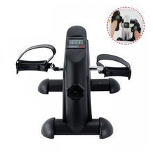 Mini Cyclette Da Casa Fitness Per Braccia E Gambe Pedaliera Regolabile Digitale