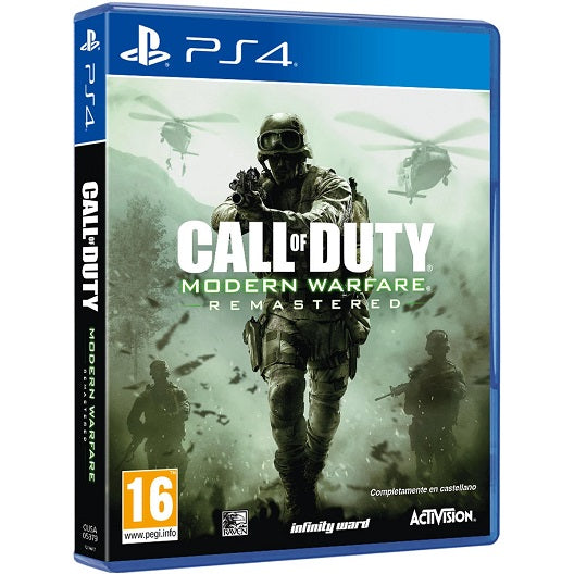 CALL OF DUTY MODERN WARFARE REMASTERED PS4 GIOCO ITALIANO PLAYSTATION 4 PAL ITA